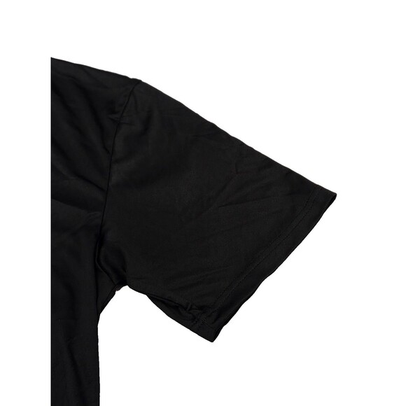 NWOT Collars & Co Mens 2XL English Spread Collar Polo Shirt - Black - Picture 4 of 8